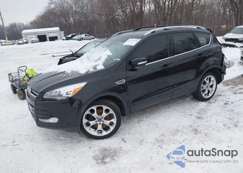 2013 Ford Escape Titanium from USA, damaged, VIN 1FMCU0J96DUD35451